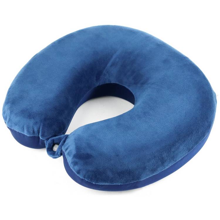 Streetwize travel neck pillow with clip, imported from the UK