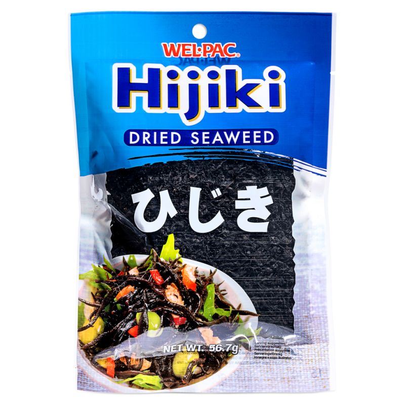 Wel-Pac hijiki dried seaweed for Japanese cooking (British brand)
