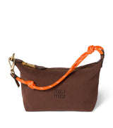 Harrods Gabardine Pouch with Detachable Strap and Zip Fastening, 14x18.5x10cm- Buy online at McGrocer