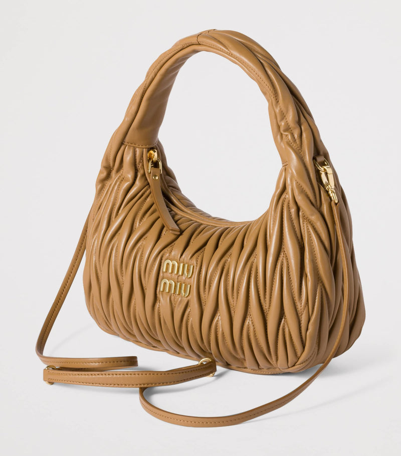Miu Miu matelassé lambskin Wander top-handle bag, UK version