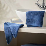 Argos Habitat Supersoft 2 Pack Face Cloth - Denim- Buy online at McGrocer