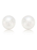 9ct gold freshwater cultured pearl stud earrings 6mm, UK version