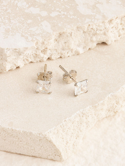 Next Sterling Silver Stud Earrings 0.5cm- Buy online at McGrocer