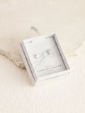 Sterling Silver Stud Earrings 0.5cm (British brand)