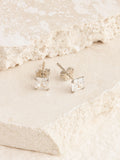Sterling Silver Stud Earrings 0.5cm (British brand)