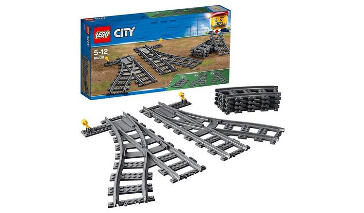 LEGO City Switch Tracks Set 60238 8 pieces, imported from the UK