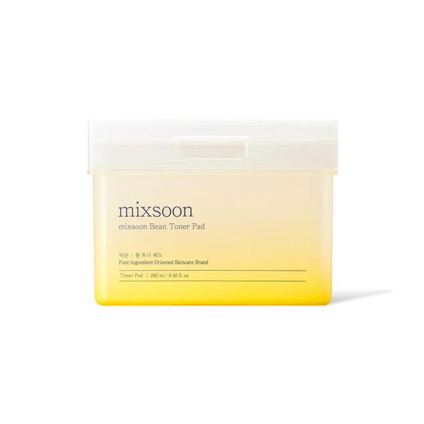 Mixsoon Bean Toner Pad 70 Pads, imported from the UK