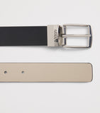 Emporio Armani kids leather logo belt, imported from the UK