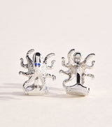 Harrods Tateossian Thompson Palladium-Plated Octopus Cufflinks- Buy online at McGrocer