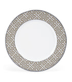 O.W. London Maze pattern dinner plates set of 2, 26cm diameter, imported from the UK