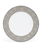 O.W. London Maze pattern dinner plates set of 2, 26cm diameter, imported from the UK