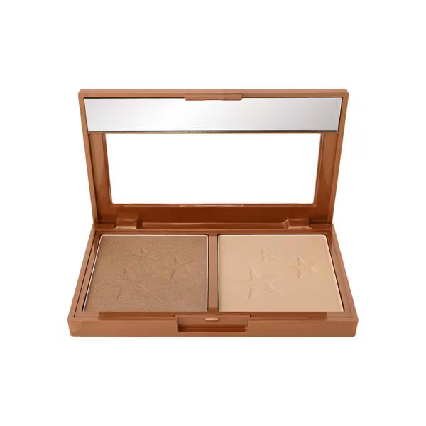 W7 Hollywood Bronze And Glow Duo Compact 13g (British brand)