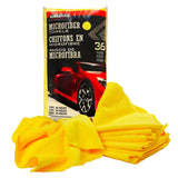 Costco UK Kirkland Signature Ultra Plush Microfibre Towels 36 Pack Cleaning Cloths- Buy online at McGrocer