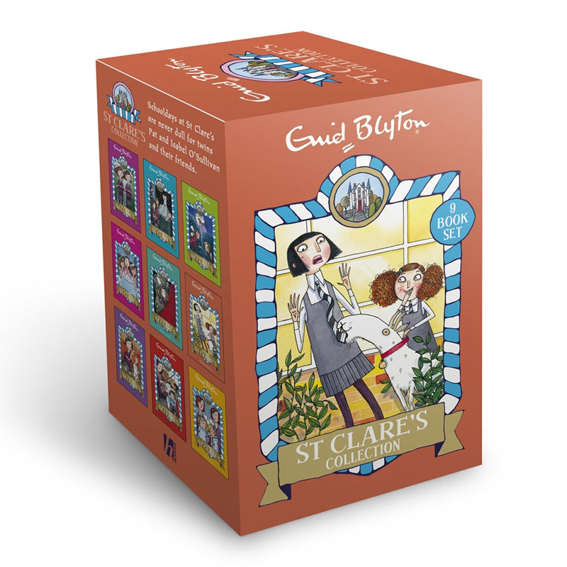 Enid Blyton St Clare's complete 9 book box set for ages 9+ (British brand)