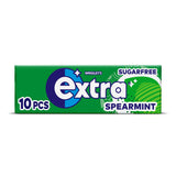 Wrigley's Extra Spearmint Chewing Gum Sugar Free 10 Pieces Snacks & Confectionery ASDA