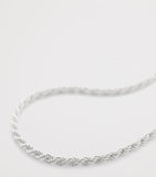 Monica Vinader Sterling Silver Corda friendship bracelet (British brand)