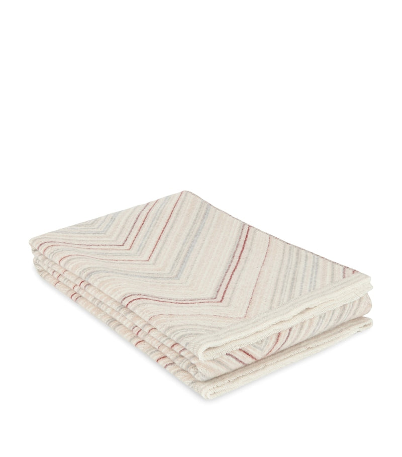 Missoni Home Catullo throw 130cm x 190cm, imported from the UK