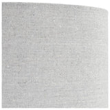Habitat Bobble grey ceramic table lamp with linen shade, UK version