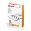 Beurer heating pad white grey 3 temperature settings (British brand)