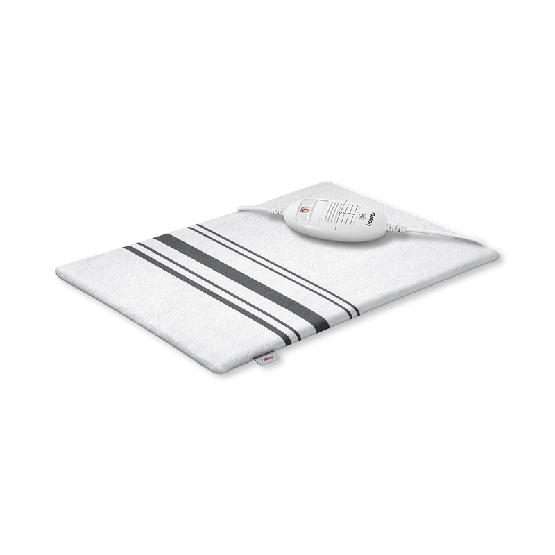 Beurer heating pad white grey 3 temperature settings (British brand)