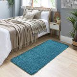 Argos Buddy Plain Teal Washable Shaggy Rug - 67x150cm- Buy online at McGrocer