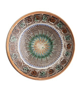 Harrods Cabana Magazine Ceramic Horezu Plate 21cm- Buy online at McGrocer