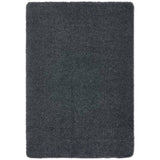 Buddy charcoal shaggy rug 60x100cm, imported from the UK