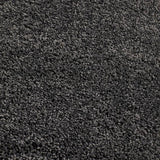 Buddy charcoal shaggy rug 60x100cm, imported from the UK