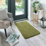 Argos Buddy Washable Mat Plain Olive Shaggy Rug 80x120cm- Buy online at McGrocer