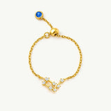 Superdrug MUCHV Gold Taurus Zodiac Constellation Adjustable Ring- Buy online at McGrocer