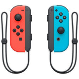 Nintendo Joy-Con controller pair neon red and blue (British brand)