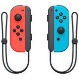 Nintendo Joy-Con controller pair neon red and blue (British brand)
