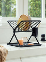 Next Brabantia Grey Foldable Dish Rack Large- Buy online at McGrocer