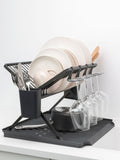Brabantia Grey Foldable Dish Rack Large - British product