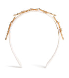 David Charles crystal-embellished headband - British product