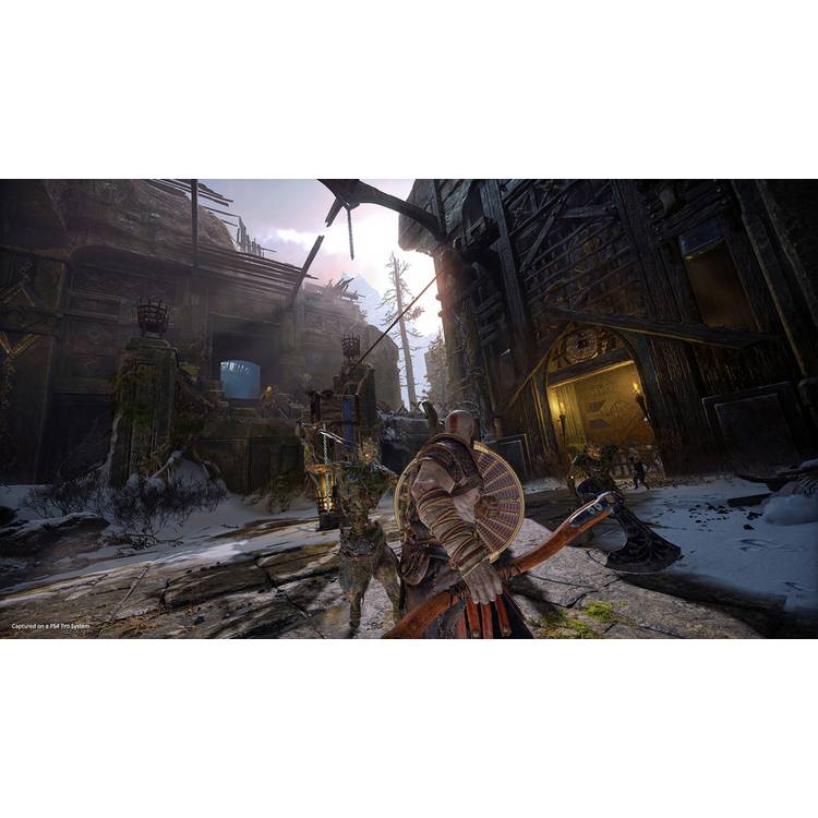 God of War PS4 action game cover, imported from the UK