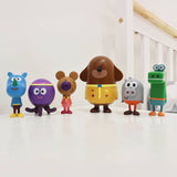 Hey Duggee figure set with 6 characters (British brand)
