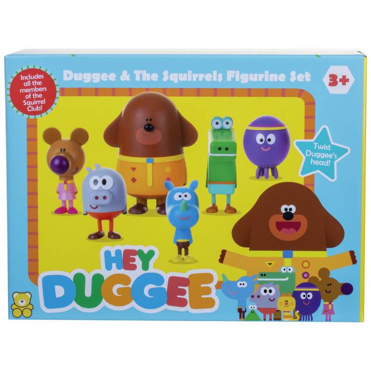 Hey Duggee figure set with 6 characters (British brand)