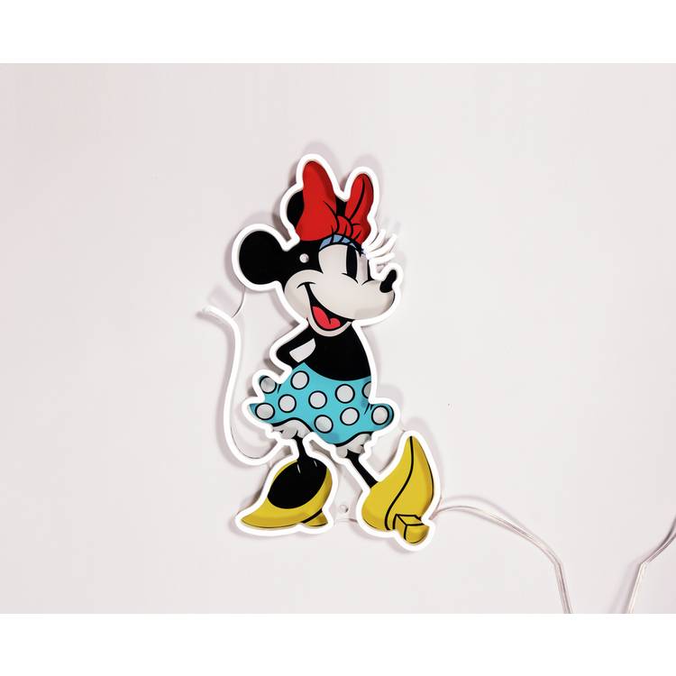 Yellowpop Minnie Mouse LED neon light, UK version