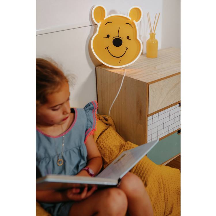 Yellowpop Winnie the Pooh LED neon sign 25cm, imported from the UK