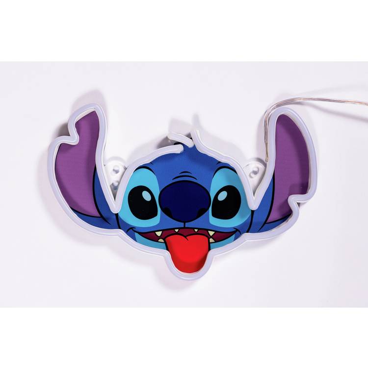 Yellowpop Stitch LED neon sign 15cm, imported from the UK