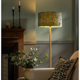 Habitat Morris & Co navy sunflower lampshade 45cm, imported from the UK