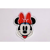 Yellowpop LED neon sign Minnie Mouse Face 25cm, imported from the UK
