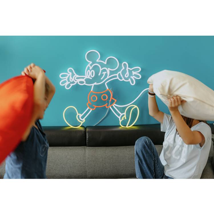 Yellowpop Disney Giant Mickey Mouse LED neon sign, imported from the UK