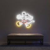 Yellowpop Disney Giant Mickey Mouse LED neon sign, imported from the UK