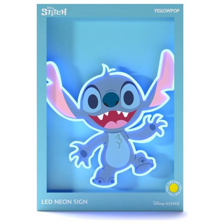 Yellowpop Disney Stitch LED neon sign, imported from the UK