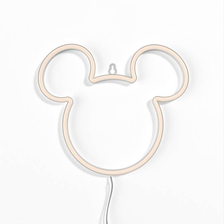 Yellowpop Mickey Mouse ears LED neon sign, imported from the UK