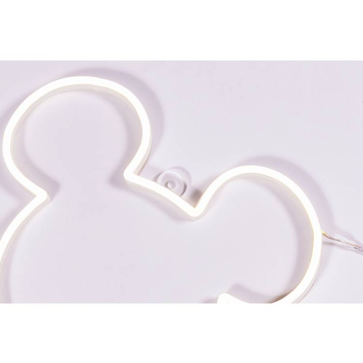 Yellowpop Mickey Mouse ears LED neon sign, imported from the UK