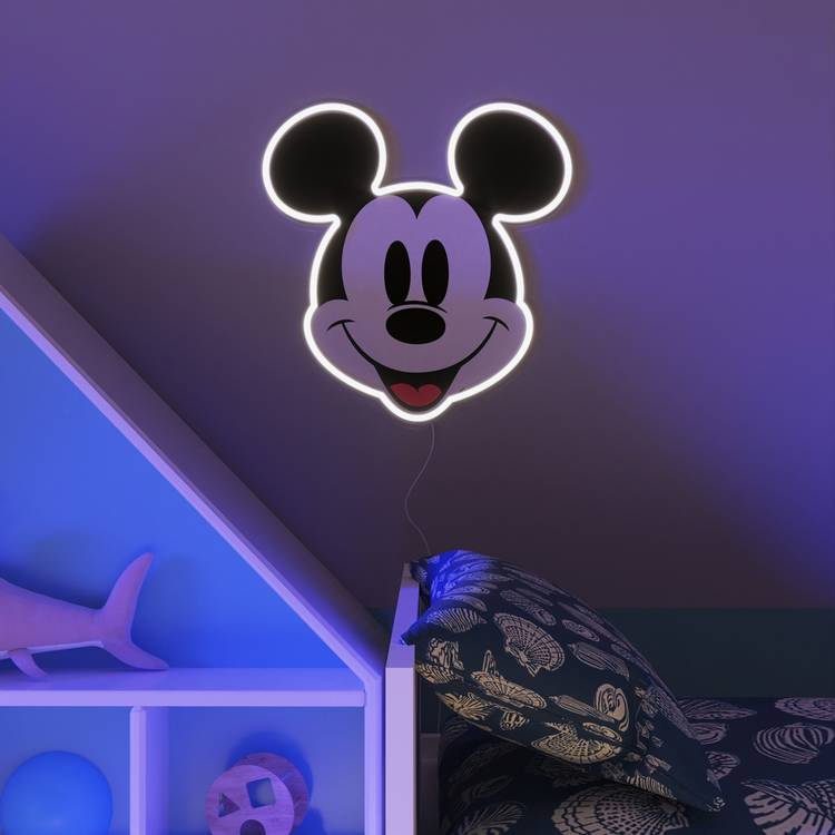 Yellowpop Disney Mickey Mouse LED neon effect light - British product
