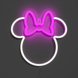 Argos Yellowpop Disney Minnie Mouse Ears LED Neon Sign- Buy online at McGrocer